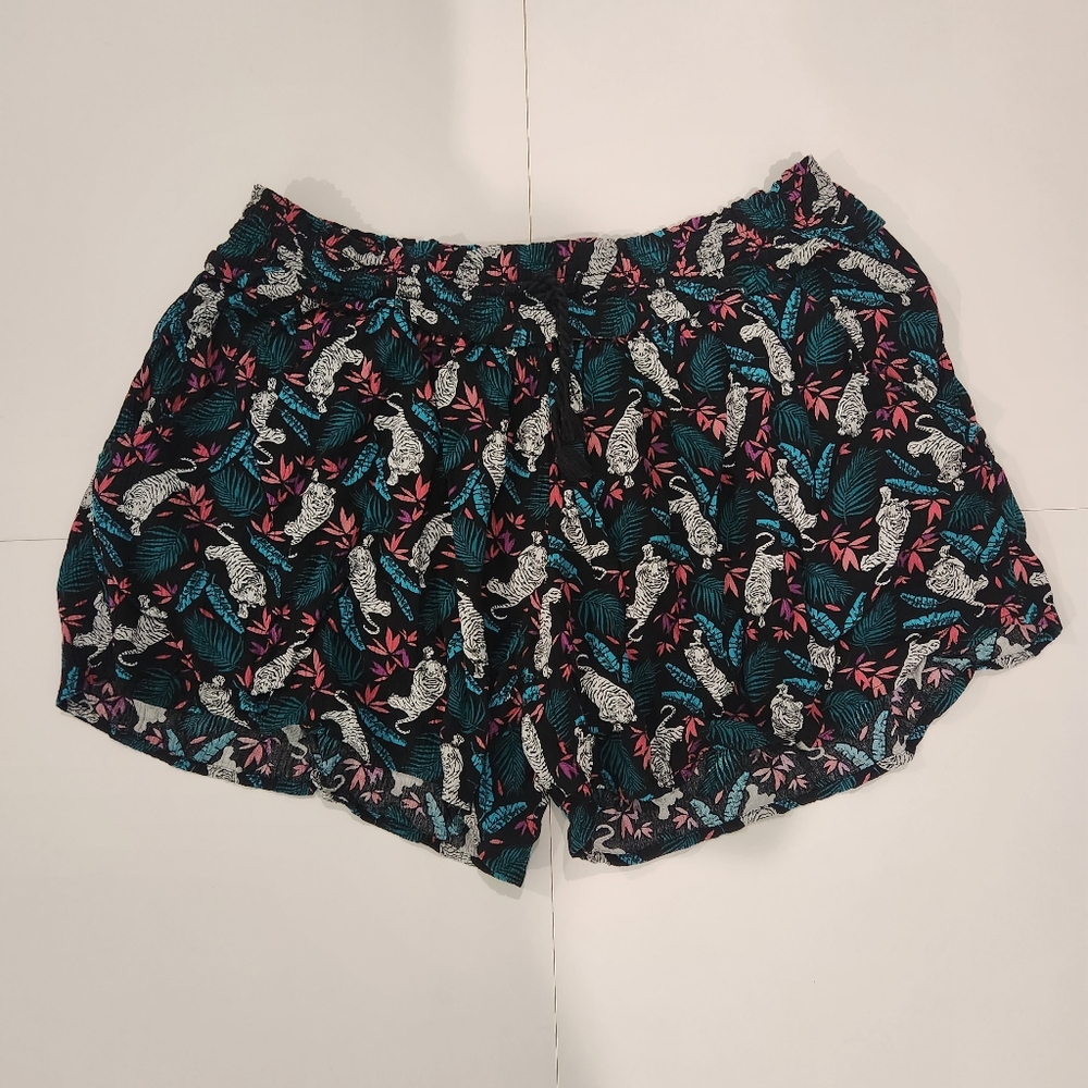 Old Navy Tiger Print Girls Shorts